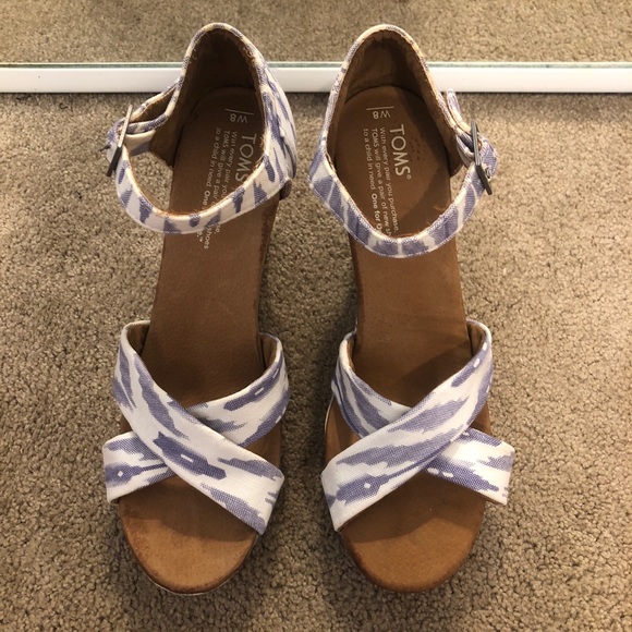 Toms Shoes - Tom’s Wedges, size 8